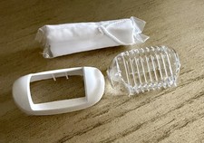 Braun Silk- pil 9 Women Trimmer Cap, Skin Contact Cap, Pouch White