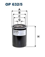 Filtron ÖLfilter OP 632/5 FüR KIA Hyundai