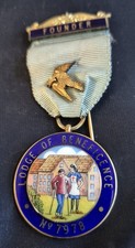 Masonic Founders Jewel - LODGE OF BENEFICENCE - 7978