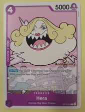 One Piece TCG Hera OP13-074 3rd Anniversary Tournament Stamp LP