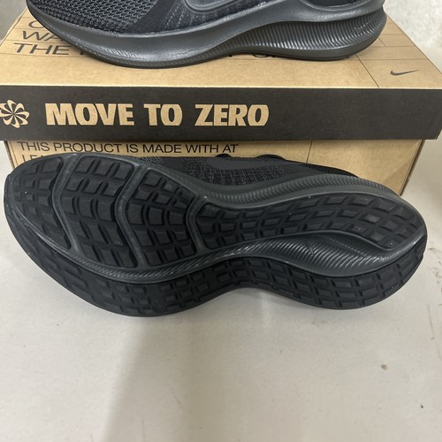 Nike Downshifter 11 Womens Athletic Sneakers Black / SmokeGrey CW3413-003 Size 8 - Picture 4 of 5