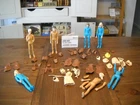 VINTAGE MARX JOHNNY WEST JAMIE,JAY,JOSIE,JANICE ACCESSORIES,MANUAL 1960S & 7OS