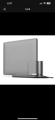 HumanCentric DockBook For MacBook Pro Docking Station Vertical Laptop Stand 