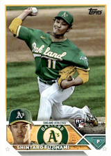 2023 Topps Series 2 - Shintaro Fujinami Oakland Athleitcs #561 (RC)