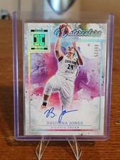 2025 Panini Impeccable WNBA Water Colors Holo Silver 6/25 Brionna Jones Auto 