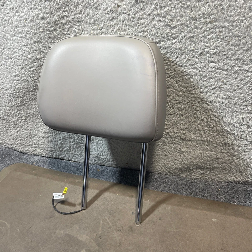 11-20 DODGE DURANGO JEEP GRAND CHEROKEE BANCO DIANTEIRO ATIVO ENCOSTO DE CABEÇA COURO CINZA - Imagem 3 de 4