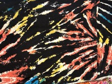 One Pair Of BRAND NEW LuLaRoe Tall  Curvy 2 18  TC2 tie died BLACK Leggings