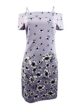 Guess Women's Off-The-Shoulder Floral-Print Dress
