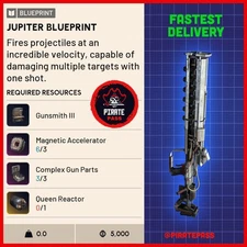 🎮 ARC RAIDERS - JUPITER  BLUEPRINT - ALL PLATFORMS
