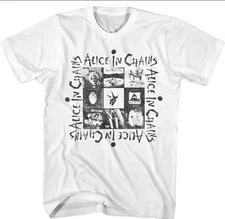 Alice in Chains Rock Music Adult T-Shirt All Size S To 5XL