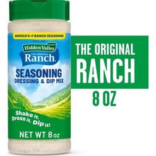 Hidden Valley Gluten Free, Keto-Friendly Original Ranch Salad Dressing, 8 oz