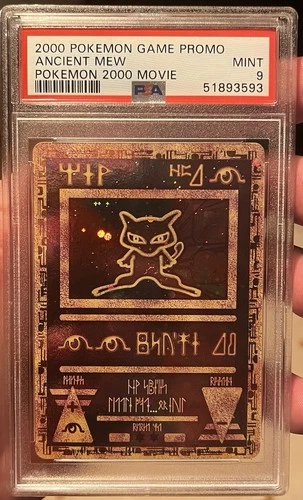 2000 Ancient Mew PSA 9 Promo Holo #1 Pokemon 2000 Movie Pokémon TCG