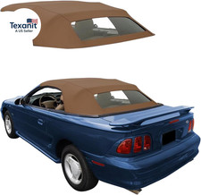 Convertible Top for 1994-2004 Ford Mustang - Saddle, Sailcloth Vinyl - Convertib