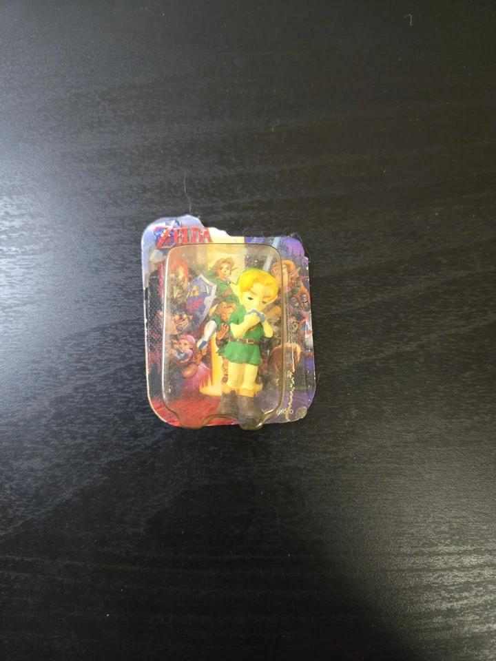 Vintage Legend Of Zelda Ocarina Of Time Tomy Young Link Gashapon Figure Small - Image 2 of 4