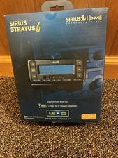Sirius Stratus 6 Satellite Radio and Vehicle Kit model SDSV6V1 brand new in box