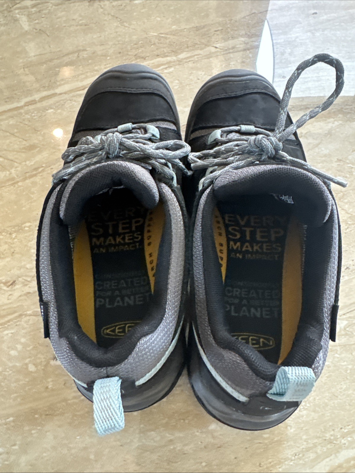 Scarpe da trekking Keen Circadia 1026772 donna taglia 8 5 nero blu nuvola impermeabili