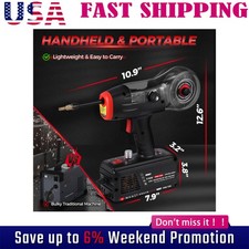 Portable Handheld MIG Welder 120A Gasless Welding Machine DIY Projects New