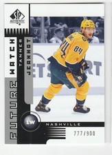 HOCKEY NHL 21 /22 UD SPA RETRO FUTURE WATCH TANNER JEANNOT  777/900 #O1FW-TJ