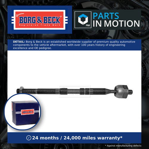 Inner Rack End fits TOYOTA AVENSIS 2.0D 03 to 08 Tie Rod Joint B&B ...