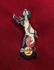 Hard Rock Café Erotic Exotic Stripper Pole Guitar Pin 2007 San Fran-New In Bag 