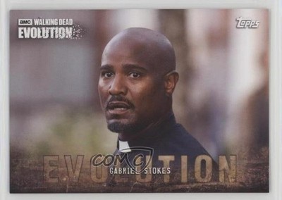 2017 Topps The Walking Dead Evolution Gabriel Stokes #60 1md