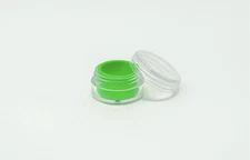 1000pc 5 ml Plastic Silicone Jar Non-Stick Concentrate Containers Wax Oil Crafts