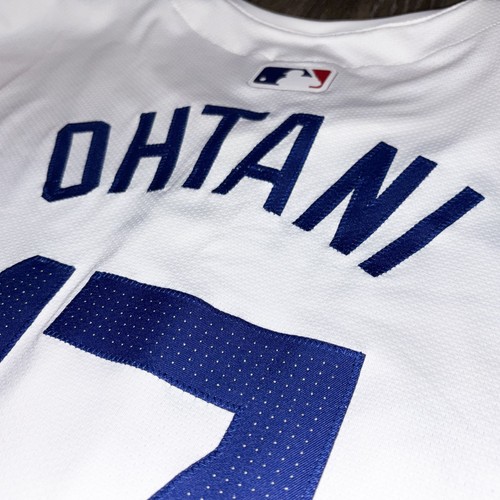 Authentic Shohei Ohtani 2024 World Series Champions Dodgers White Elite Jersey - Picture 7 of 12