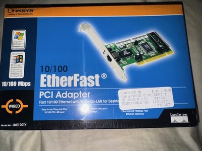 ETHERFAST Ethernet Linksys Adapter (BRAND NEW)
