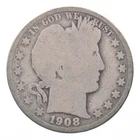 1908 Barber Half Dollar Estate Coin Collection *533