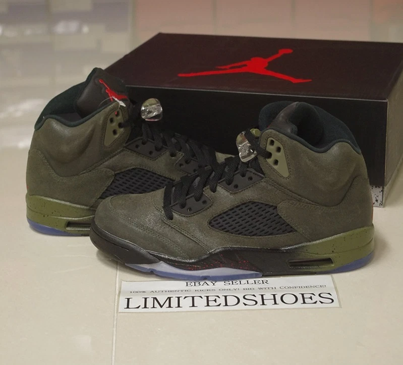 NIKE AIR JORDAN 5 V RETRO FEAR PACK 626971 350 supreme bin 23 og tokyo quai 54