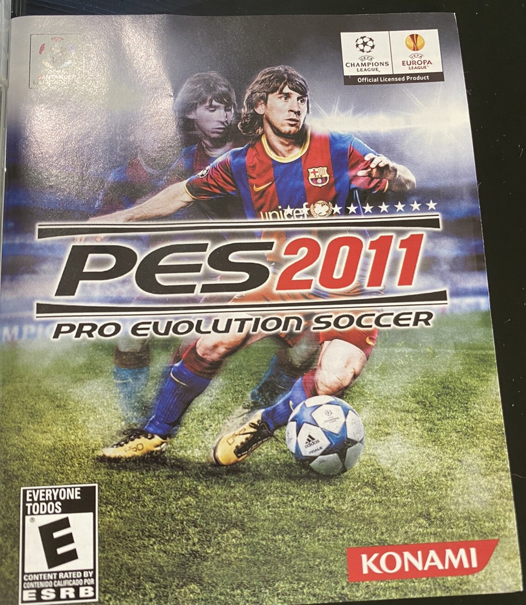 Lot De 2 Jeux PES : Pro Evolution Soccer 2010 Et 2011 Pour PS3 - Sans Boîte, état Correct