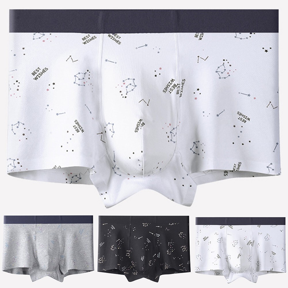 Shorts Mens Underwear Sleepwear Stretch Swimwear Boxer Briefs Breathable-image