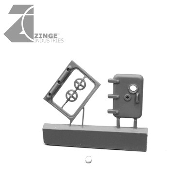 Zinge Industries Hatch Large Rectangular Bulkhead Door Right Handed Bits S-HAT01