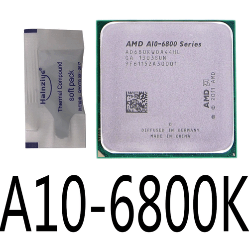 Procesador CPU AMD A10-6800K cuatro núcleos 4,1 GHz Socket FM2 - Imagen 2 de 2