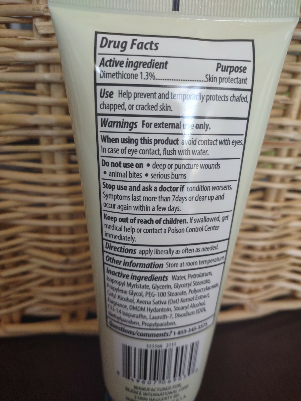 Oatmeal Daily Moisturizing Body Lotion For Dry Skin  8 oz. blt-NEW(See Below)
