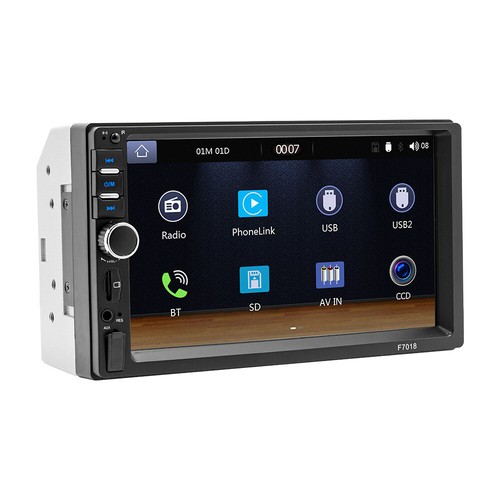 Car Stereo Radio Touch Screen 2DIN MP5 Player Carplay Android Auto BT Aux TF USB - Picture 20 of 21