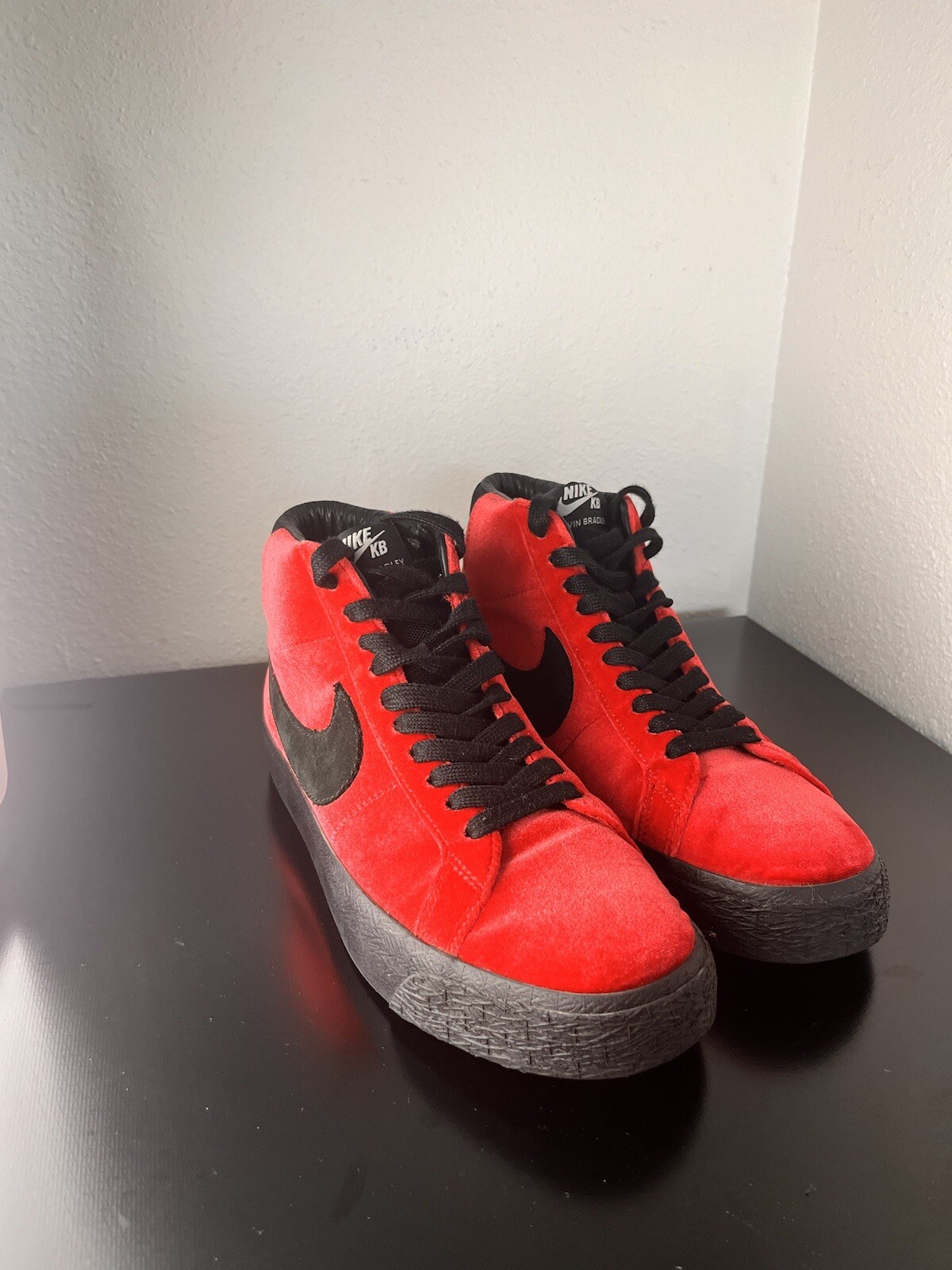 Nike Kevin Bradley x Zoom Blazer ISO SB Mid Hell size 6 skate shoes