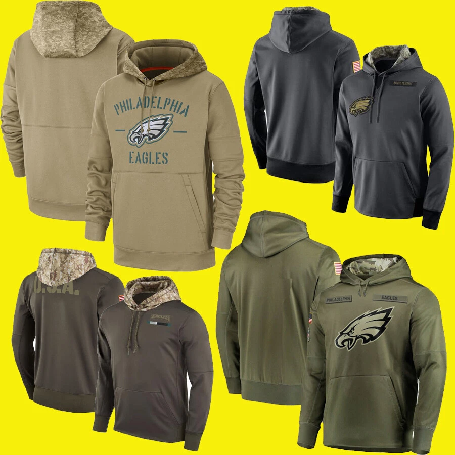 Nfl salute to service eagles hoodie hot sale