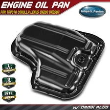Engine Oil Pan with Drain Plug for Toyota Corolla Lexus UX200 UX250h 2019-2021