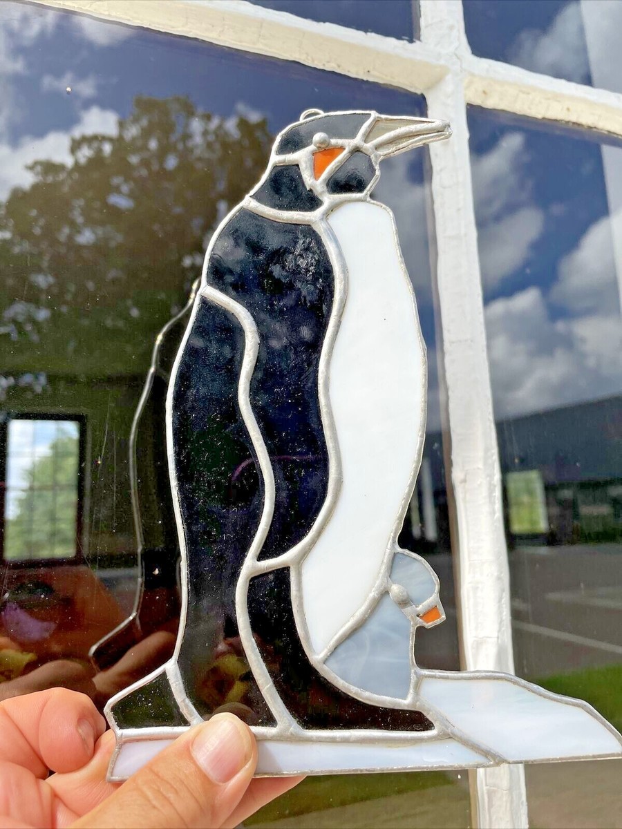 【希少】ヴィンテージ ART glass STENHYTAA W.W. Stained Glass Wall Art 2