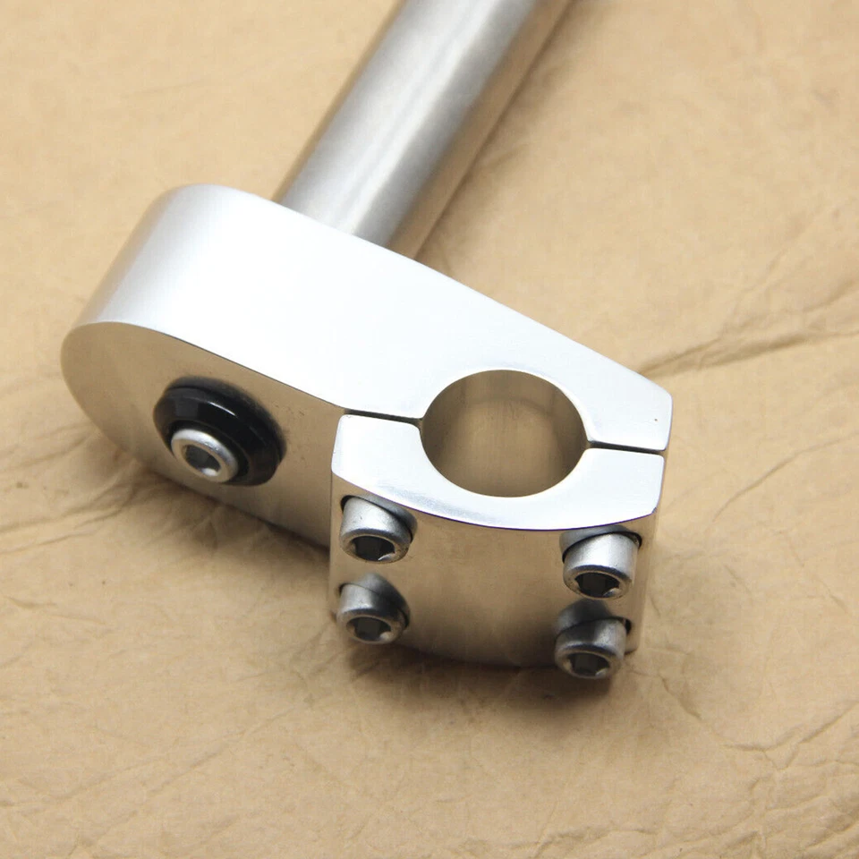 Bike Bicycle Quill Stem 25.4 x 250mm Clamp 25.4 Chrome - Image 3 of 4