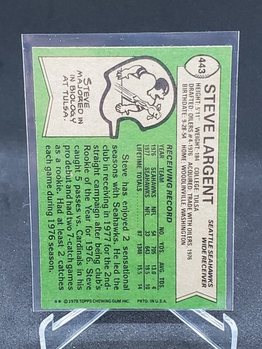 1978 Topps Football - Choose Your Card - Part 1 - Picture 206 of 208