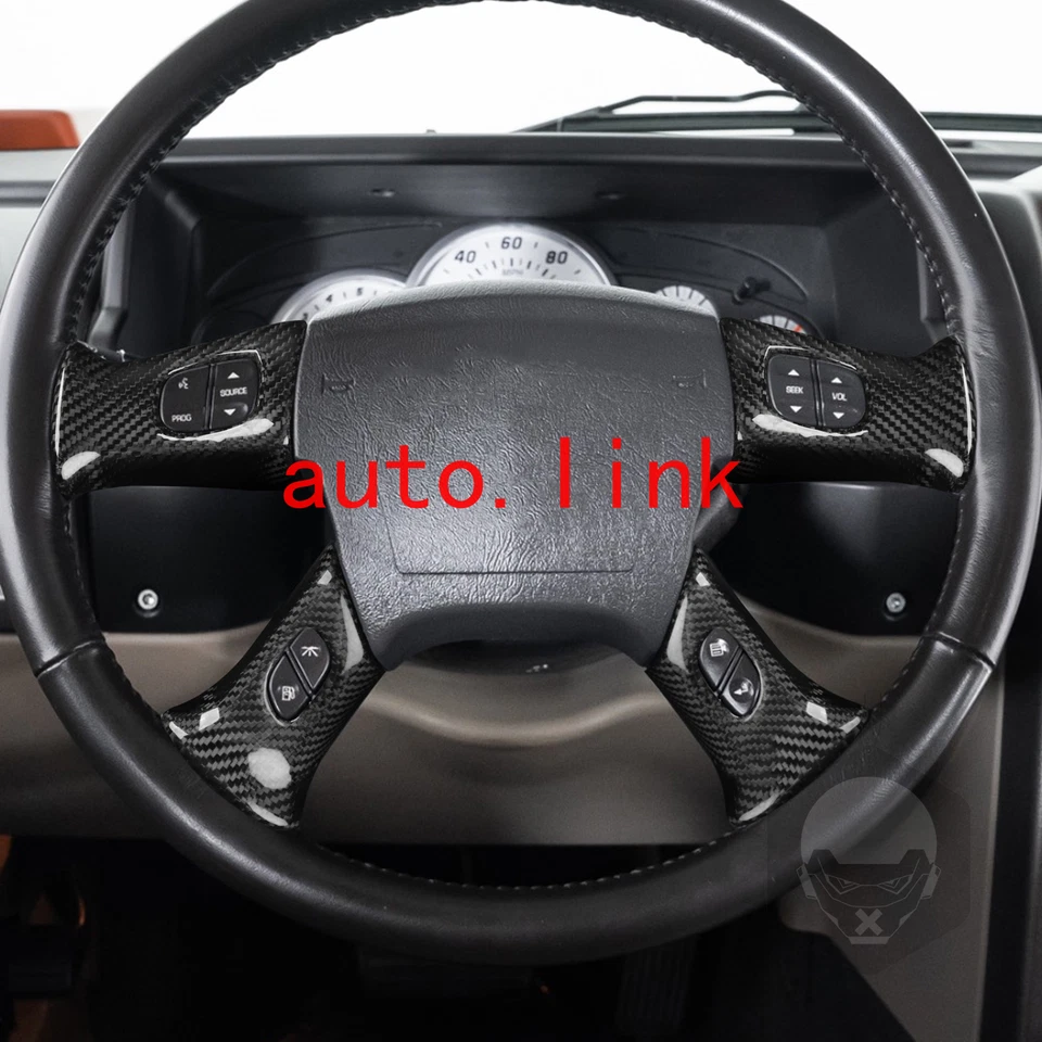 Pegatinas para consola central de fibra de carbono ABS para Oldsmobile Bravada 2001-2004 Foto 2 de 4