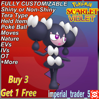 Shiny Darkrai ✨ 6IV ✨ Pokémon Scarlet and Violet