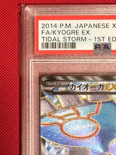 2014 PSA 9 Mint Groudon 073/070 Kyogre 072/070 SR 1st ED Pokemon Card Japanese.. - Bild 5 von 13