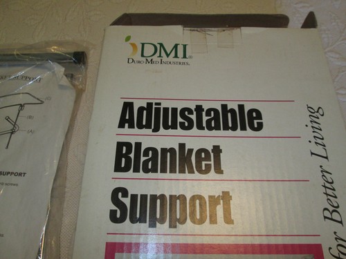 Vtg Adj. Fixture Blanket Support  DMI Duro-Med Industries Fixtures Health Linens