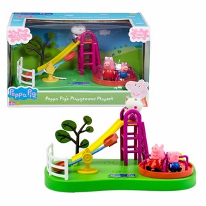 peppa pig playground toy set