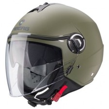 Jethelm Caberg Riviera V4 X mattgrün Helm Motorradhelm XS S M L XL XXL ECE 22/06