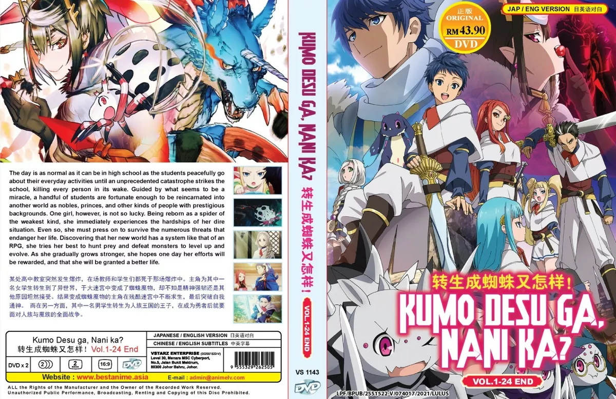 RESUMO VOLUME 6 LIGHT NOVEL  KUMO DESU GA, NANI KA ? Só Para Animes 