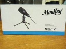 Microphone Moukey usb microphone Plug N Play Built In Sound Card NEW